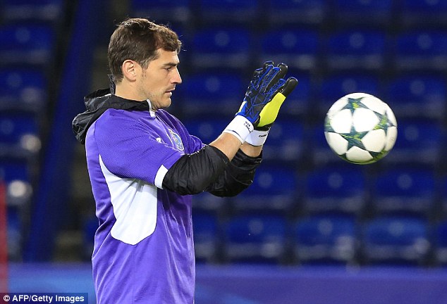 Iker Casillas and Porto are the first Champions League visitors to the King Power Stadium