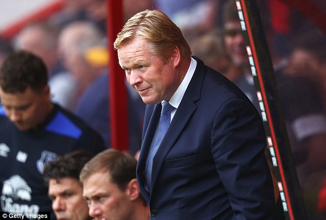 Koeman is known for his aggressive style of play and favours the 4-3-3 to push wingers high