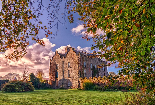 Mid  East Antrim - home to towns such as Ballymena - was deemed to be the most 'worthwhile' place to live (pictured: Galgorm Castle in Ballymena)