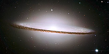 The Sombrero Galaxy - 28 million light years from Earth - was voted best picture taken by the Hubble telescope. The dimensions of the galaxy, officially called M104, are as spectacular as its appearance